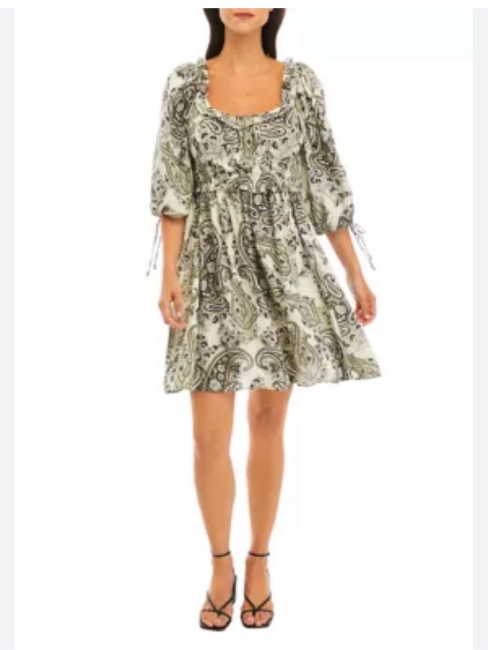 Elie Elie Tahari Women's Paisley Printed Dress M